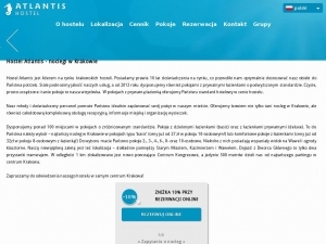 Tani i dobrze zlokalizowany hostel w Krakowie