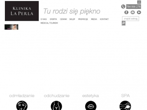Sieć klinik La Perla na terenie Polski
