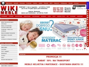 Meble do domu i mieszkania tanie, funkcjonalne.